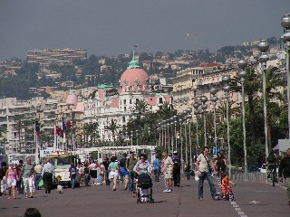Strandpromenade in Nizza