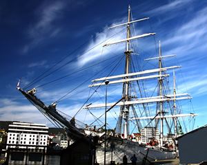 Im Hafen von Bergen