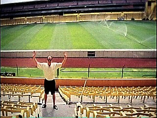 Besichtigung des Azteken-Stadion.